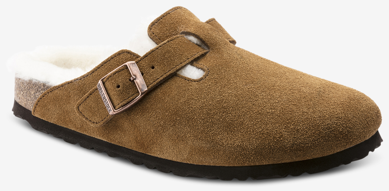 Birkenstock Boston Shearling Clogs Image 1 of 3. Tap to open photo gallery.
