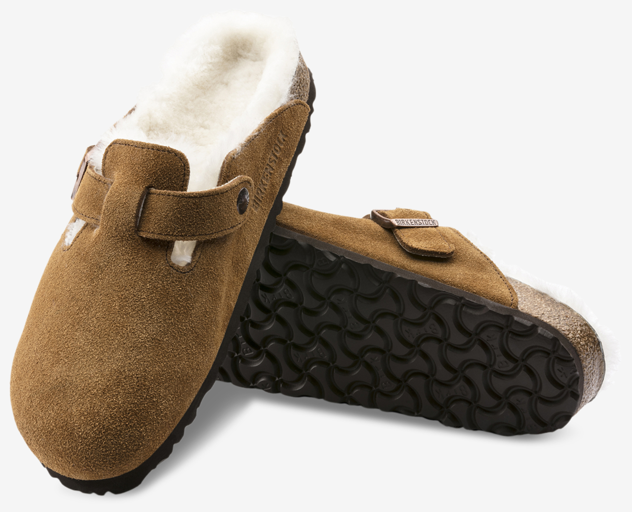 Birkenstock Boston Shearling Clogs Image 3 of 3. Tap to open photo gallery.