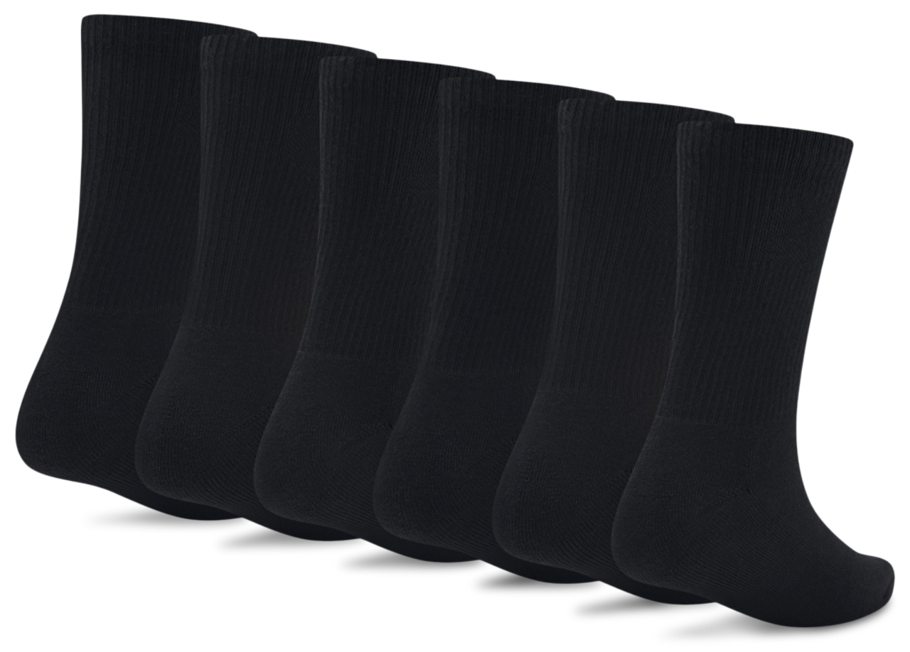Jordan Everyday Essential 6PK Crew Socks Image 2 of 2. Tap to open photo gallery.
