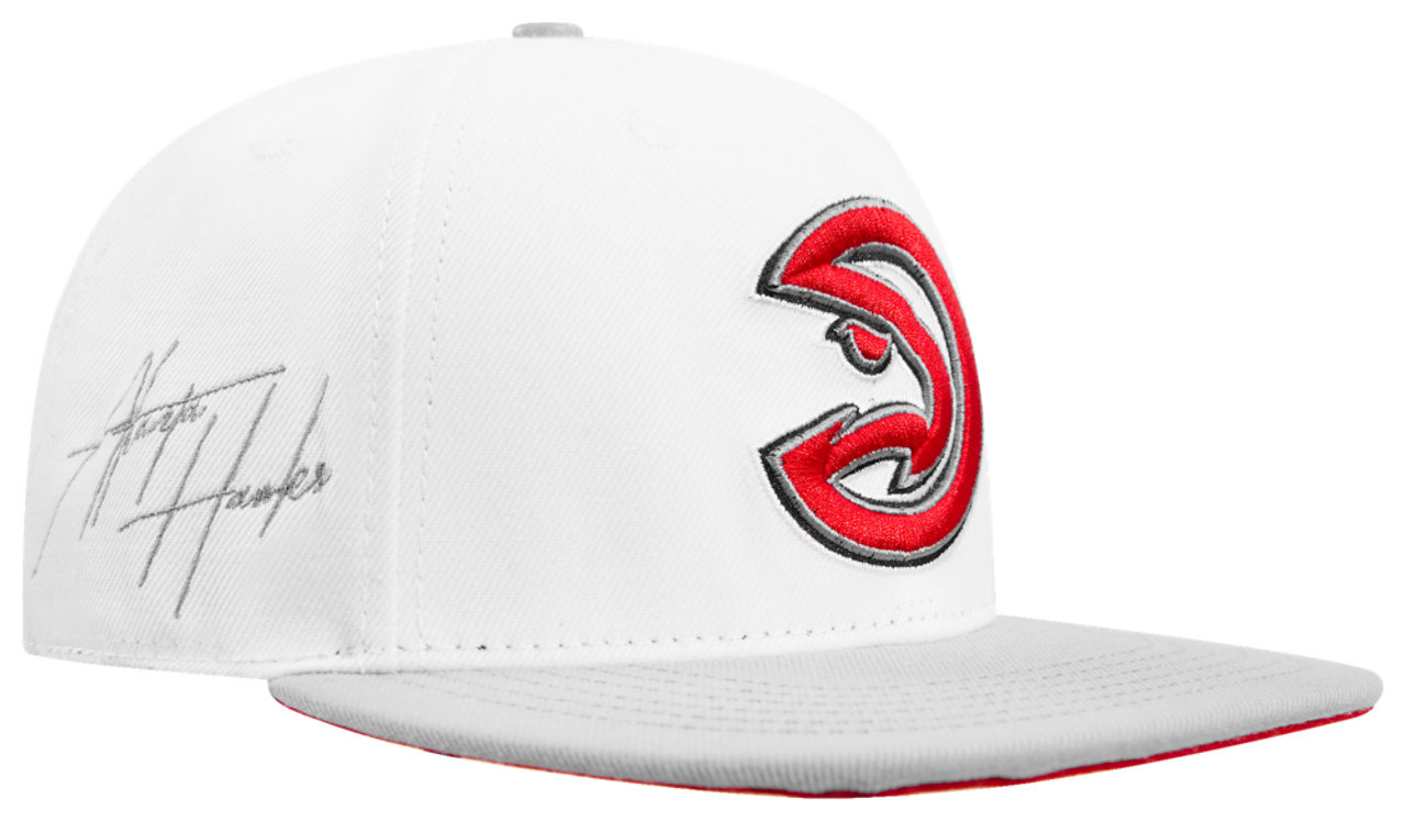 Pro Standard Hawks WC Crackle Wool Snapback Hat Image 4 of 6. Tap to open photo gallery.