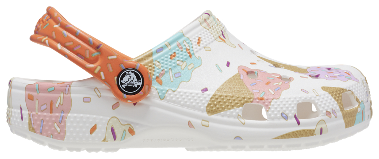Crocs Classic Clogs Print Image 1 of 4. Tap to open photo gallery.