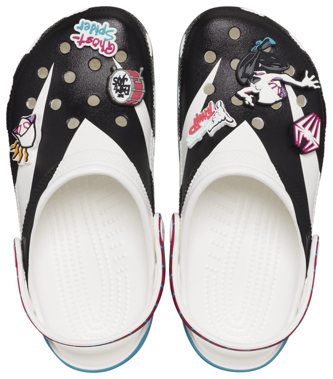 Crocs Ghost-Spider Classic Clogs Image 4 of 5. Tap to open photo gallery.