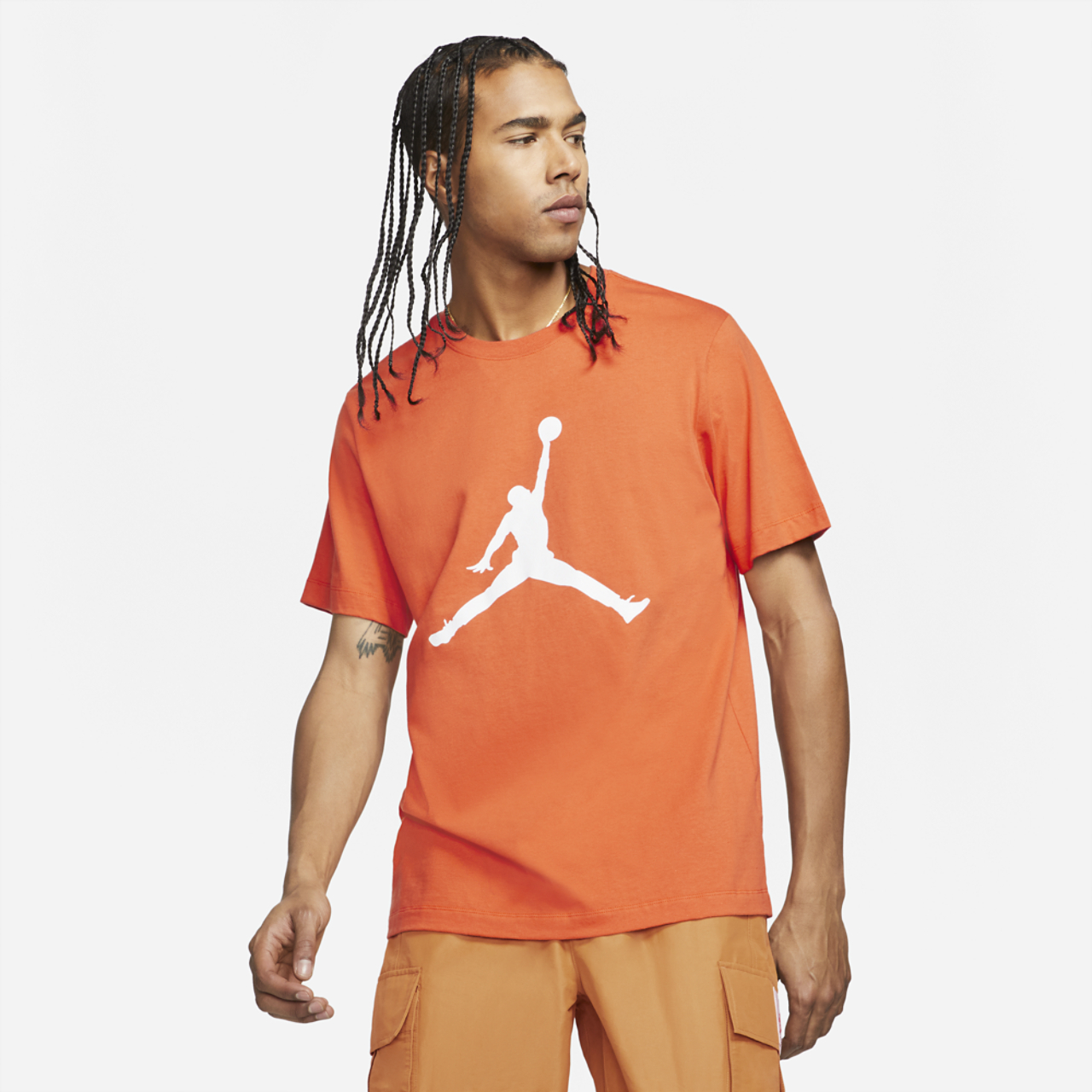 Jordan Jumpman Crew T-Shirt Image 1 of 3. Tap to open photo gallery.