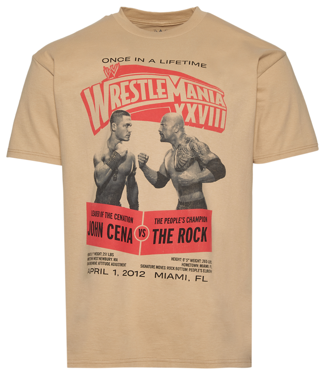 Steve Selvin WrestleMania Once T-Shirt Image 1 of 1. Tap to open photo gallery.