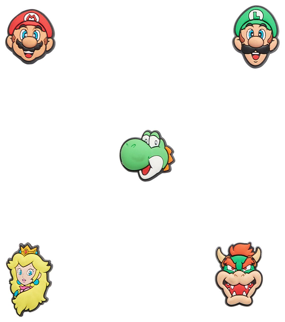 Crocs Jibbitz Charms Super Mario (5-Pack) Image 1 of 6. Tap to open photo gallery.