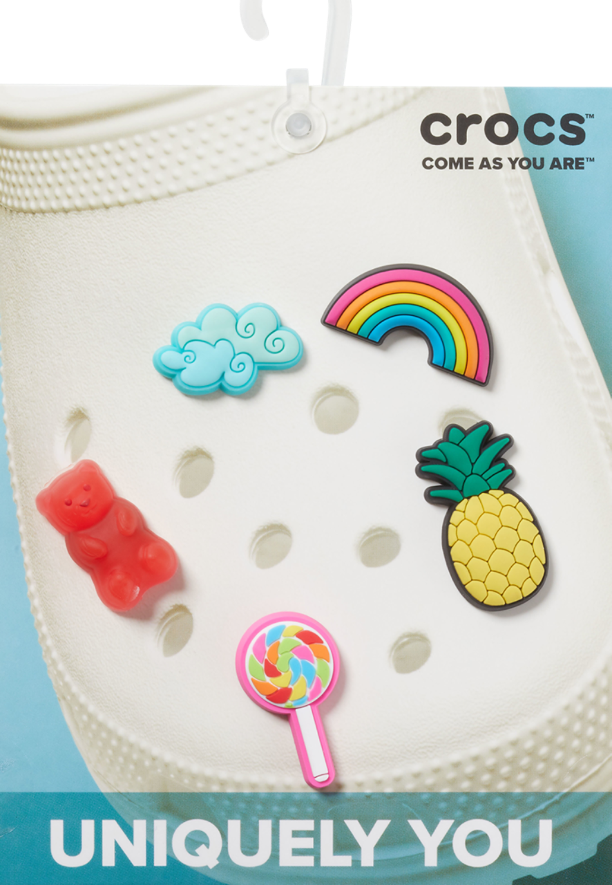 Crocs Jibbitz Happy Candy 5 Pack Image 1 of 2. Tap to open photo gallery.