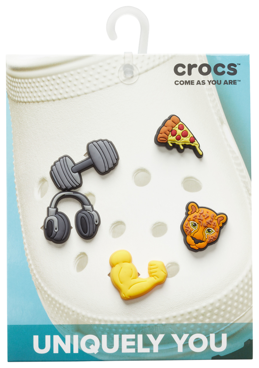 Crocs Jibbitz Charms Get Swole (5-Pack) Image 1 of 1. Tap to open photo gallery.