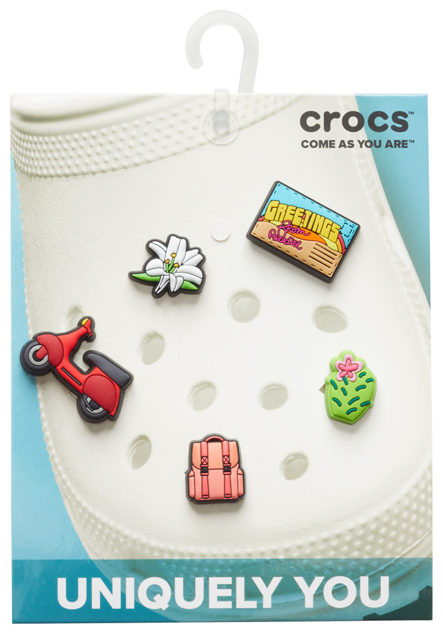 Crocs Jibbitz Charms Vacation Vibes (5-Pack) Image 1 of 1. Tap to open photo gallery.