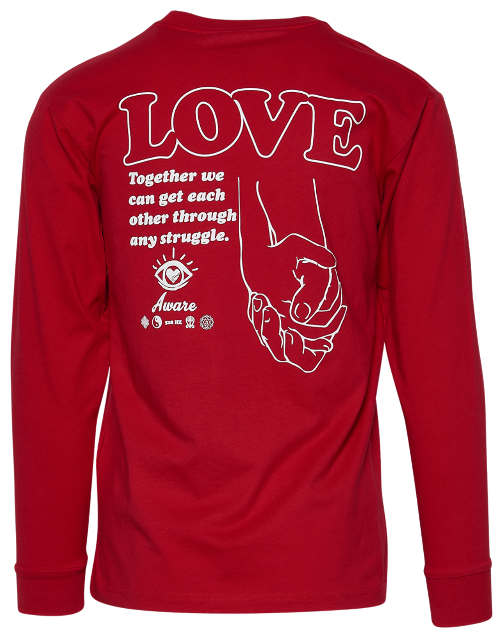 Aware Brand Love Longsleeve T-Shirt Image 2 of 2. Tap to open photo gallery.