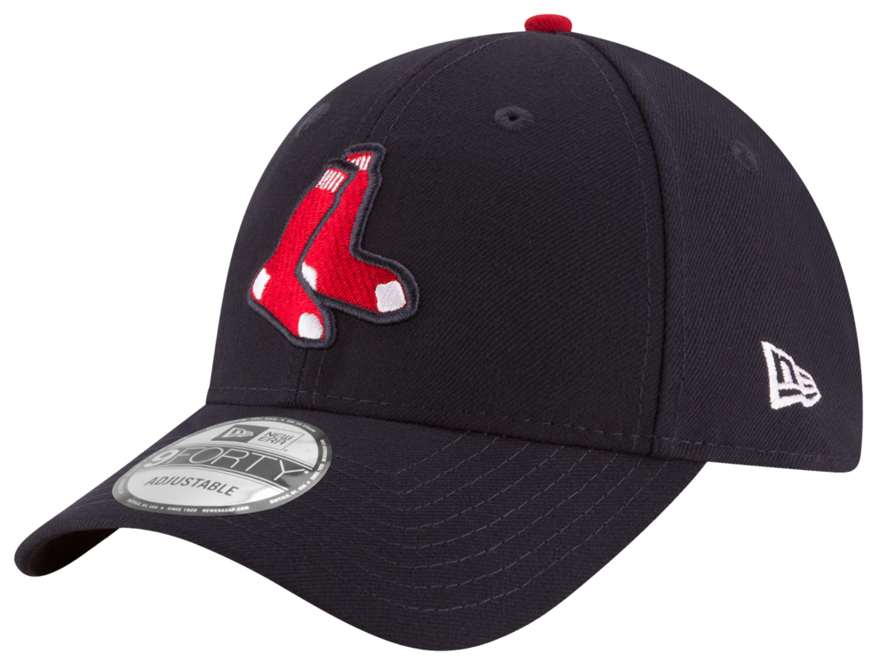 New Era Red Sox 9Forty Adjustable Cap Image 2 of 9. Tap to open photo gallery.