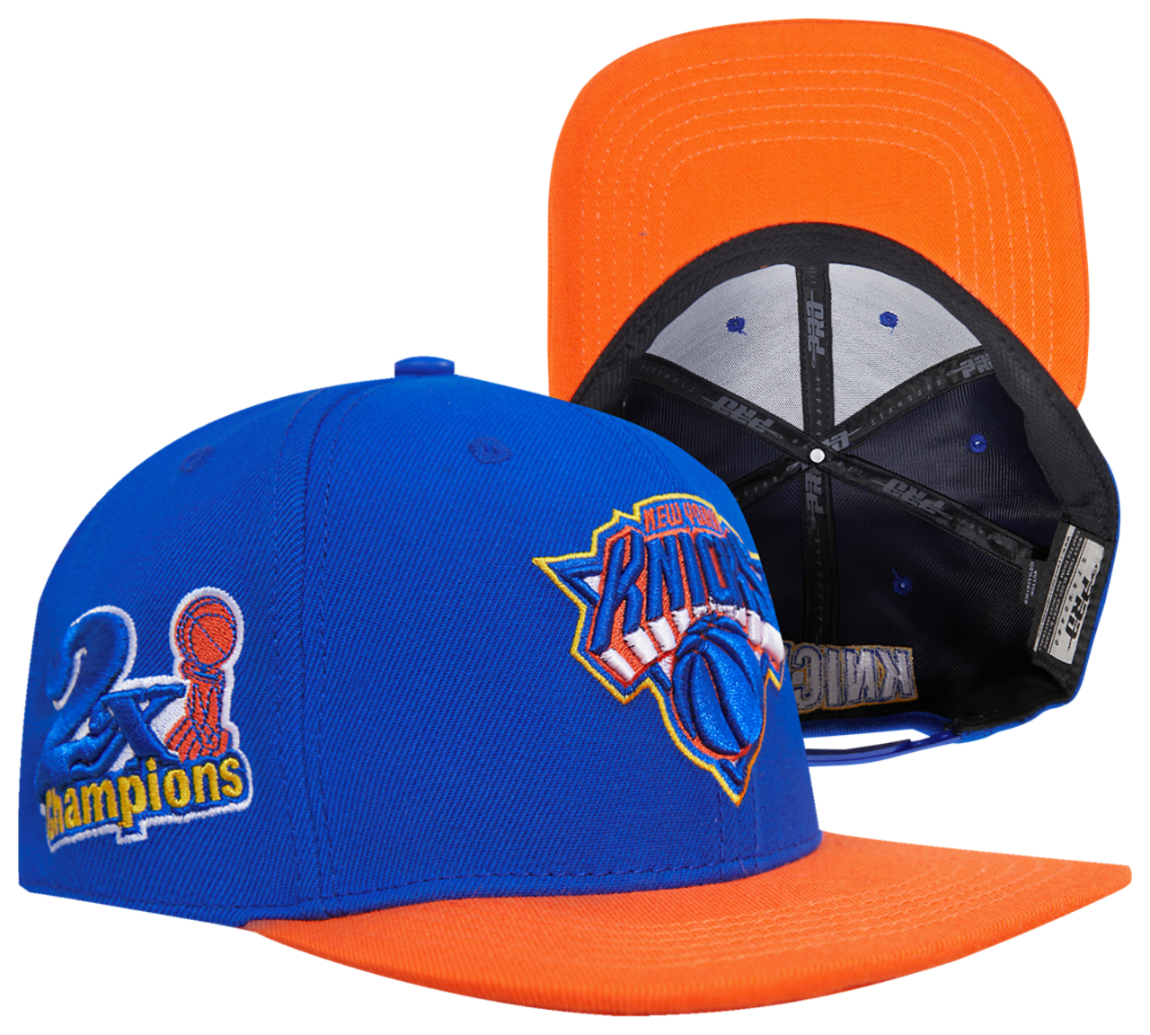 Pro Standard Knicks BOC Wool Snapback Hat Image 1 of 6. Tap to open photo gallery.
