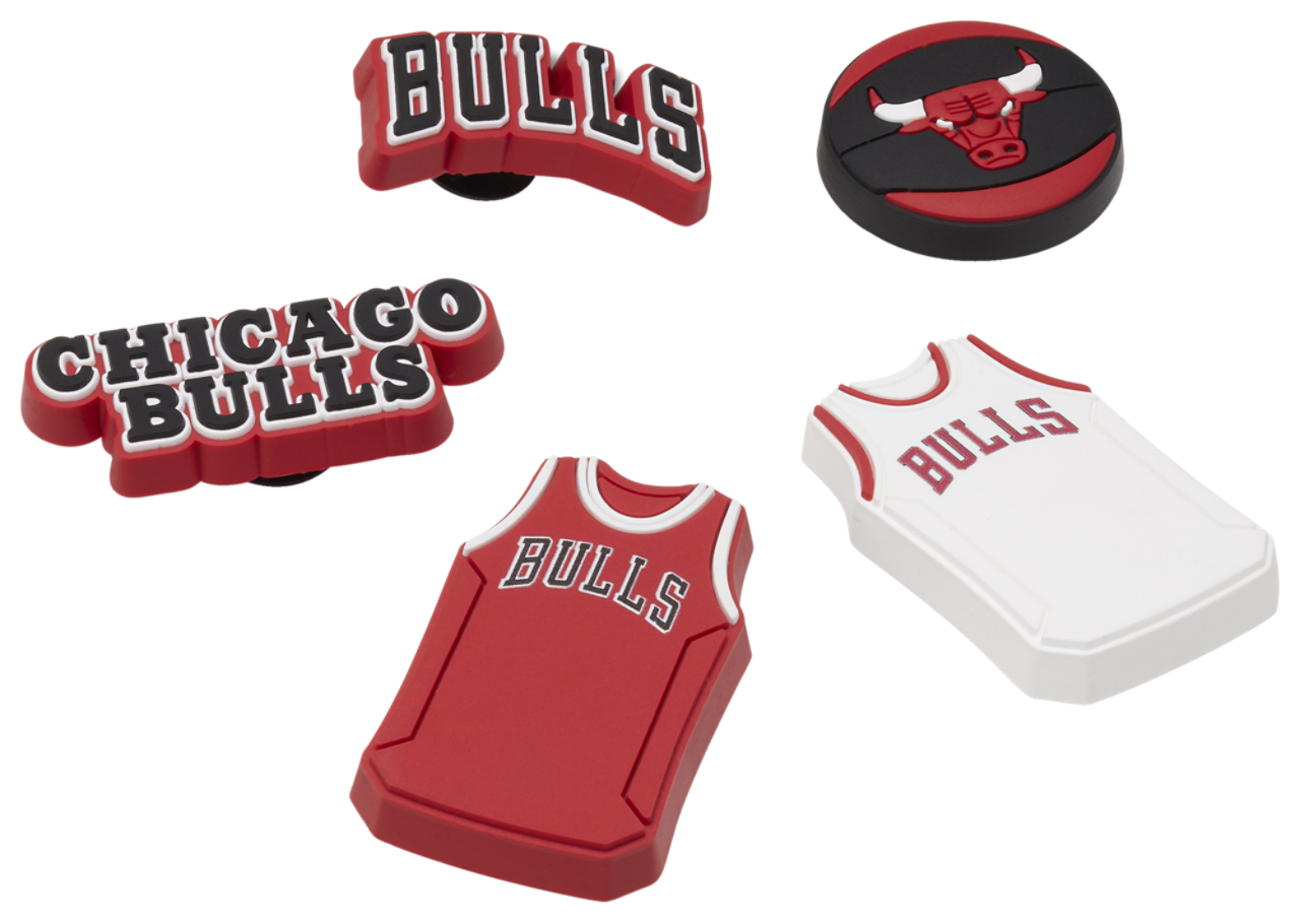 Crocs Jibbitz Chicago Bulls 5 Pack Image 2 of 7. Tap to open photo gallery.