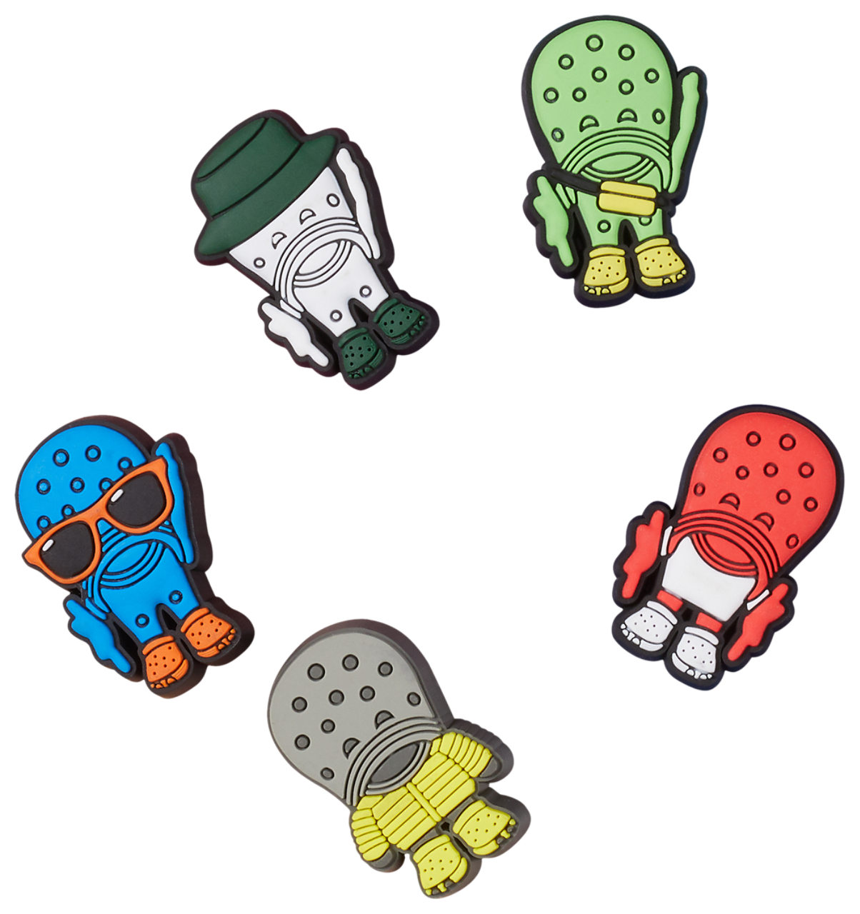 Crocs Lil Classic Outfit 5 Pack Image 2 of 7. Tap to open photo gallery.