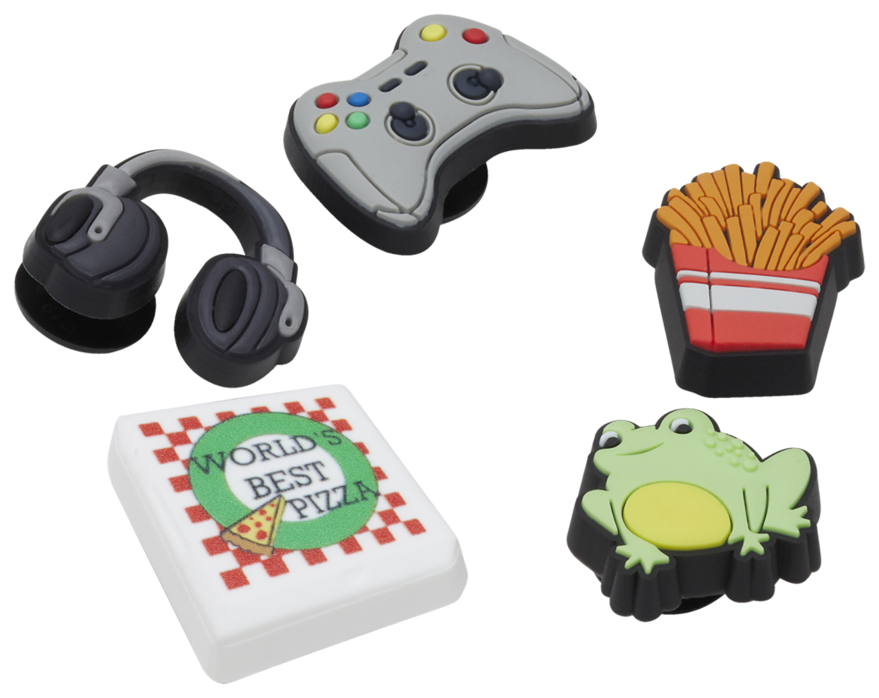 Crocs Gone Gamin Jibbitz 5 Pack Image 1 of 6. Tap to open photo gallery.