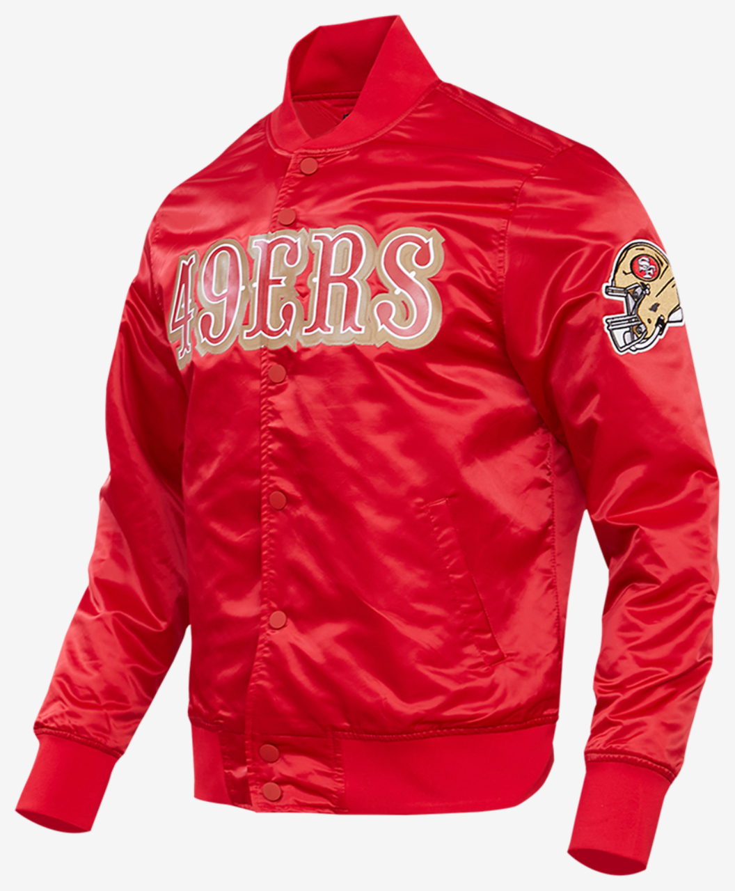 Pro Standard SAN FRANCISCO 49ERS SATIN JACKET Image 3 of 8. Tap to open photo gallery.