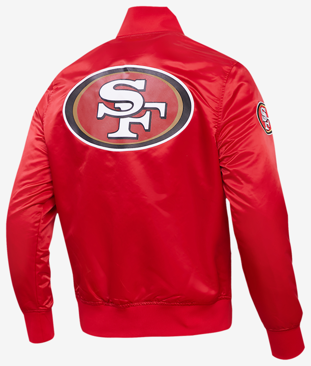 Pro Standard SAN FRANCISCO 49ERS SATIN JACKET Image 4 of 8. Tap to open photo gallery.