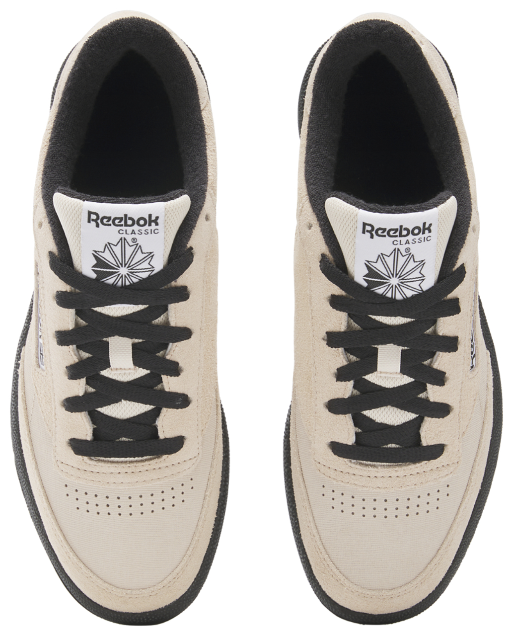 Reebok Club C 85 White Black Leather Shoes Classic Sneakers Men\'s 9.5 Brand New Reebok Club C 85 Sneakers 100009940 White/Black Size 8 Men main image 3