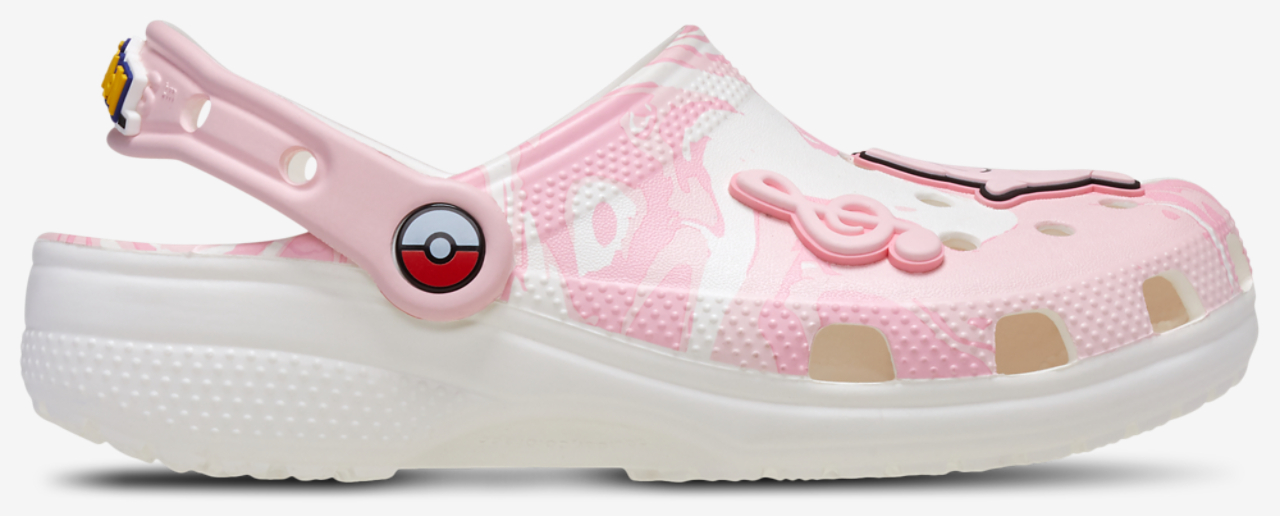 Crocs Pokémon Jigglypuff Classic Clogs Image 1 of 7. Tap to open photo gallery.