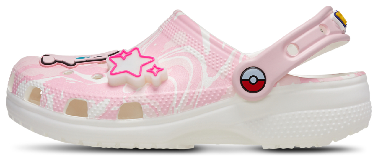 Crocs Pokémon Jigglypuff Classic Clogs Image 2 of 7. Tap to open photo gallery.