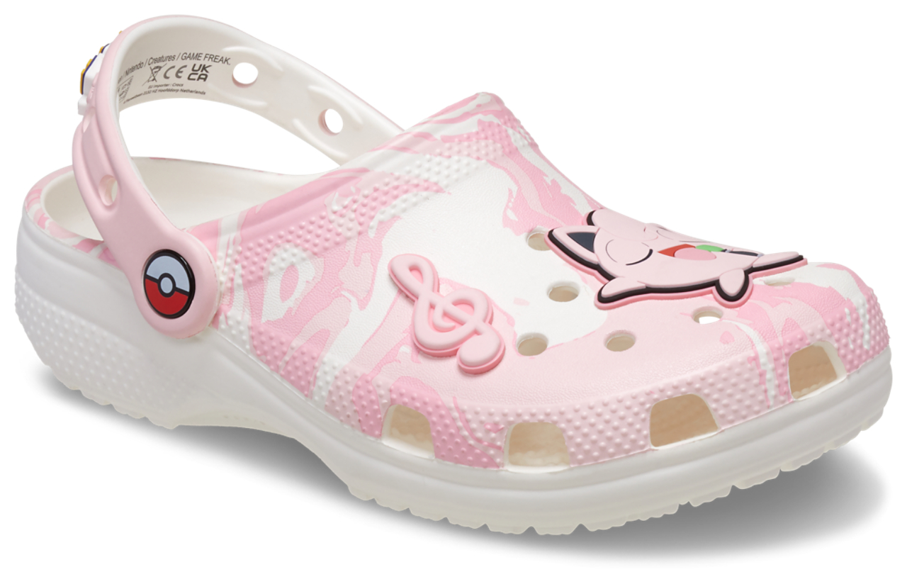 Crocs Pokémon Jigglypuff Classic Clogs Image 4 of 7. Tap to open photo gallery.
