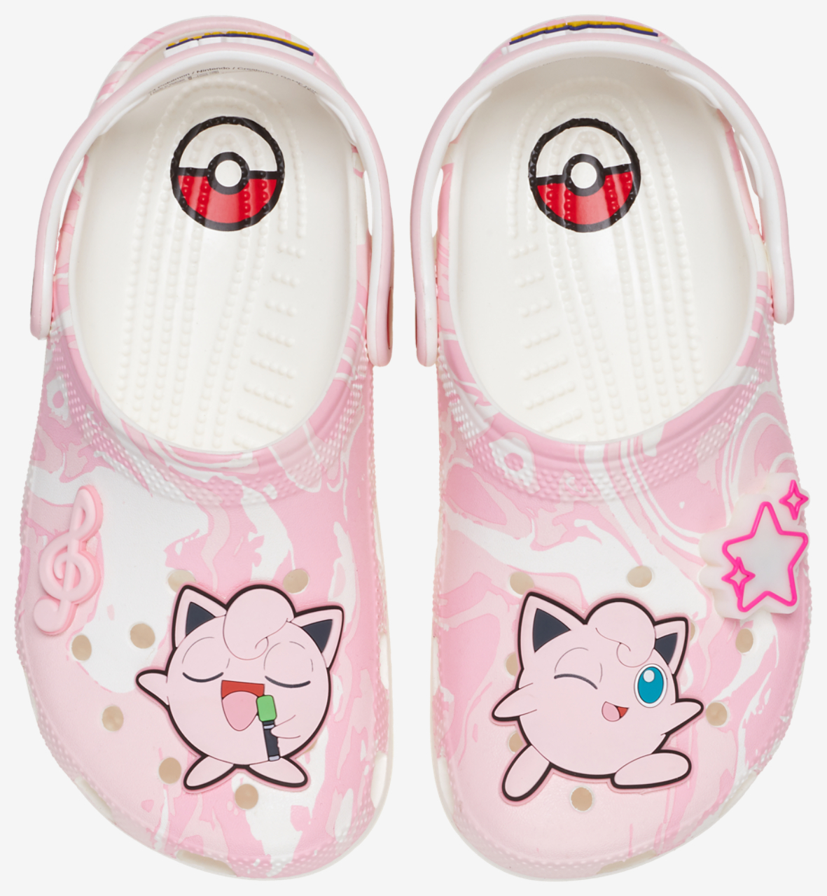 Crocs Pokémon Jigglypuff Classic Clogs Image 6 of 7. Tap to open photo gallery.