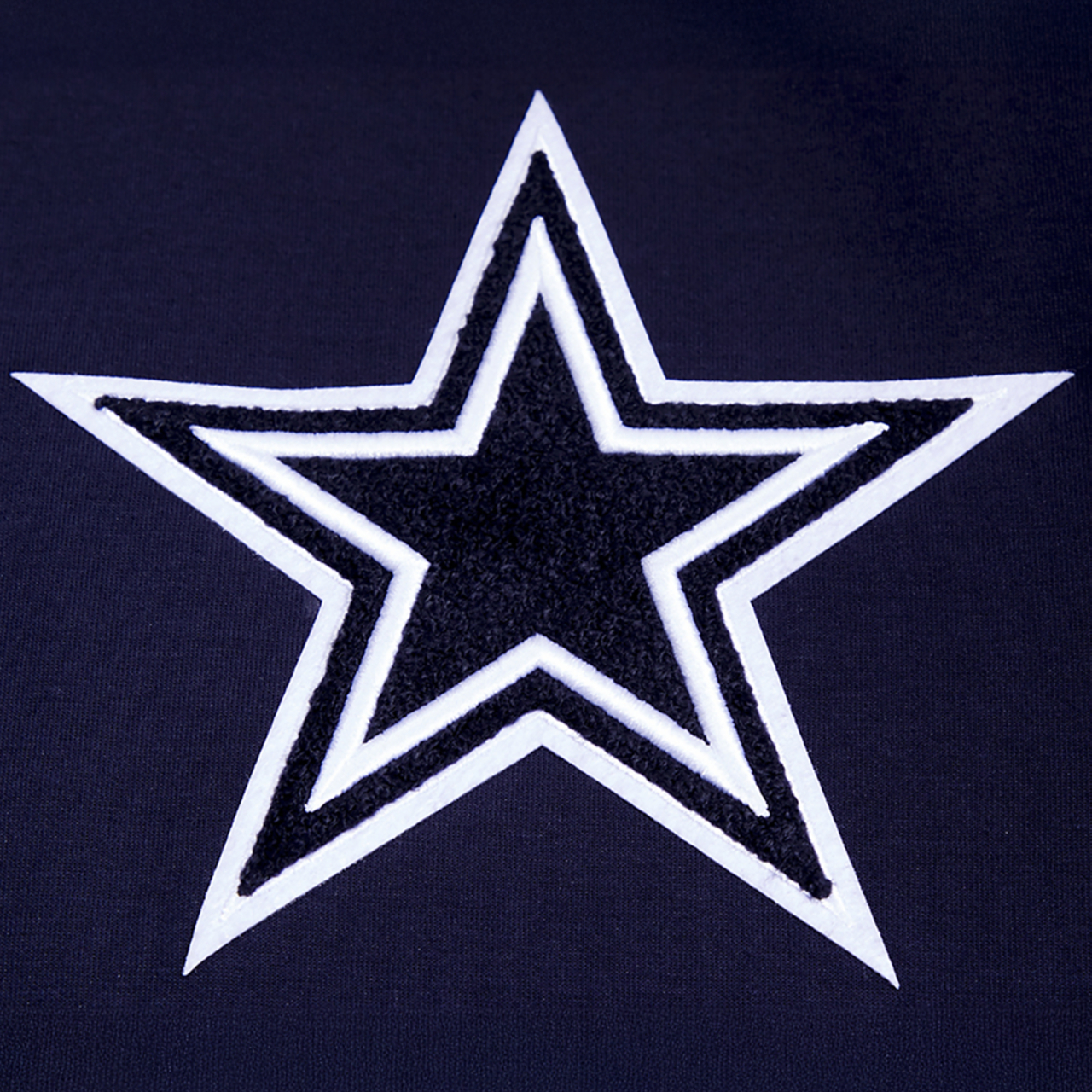 Pro Standard Cowboys Pullover Hoodie Image 5 of 8. Tap to open photo gallery.