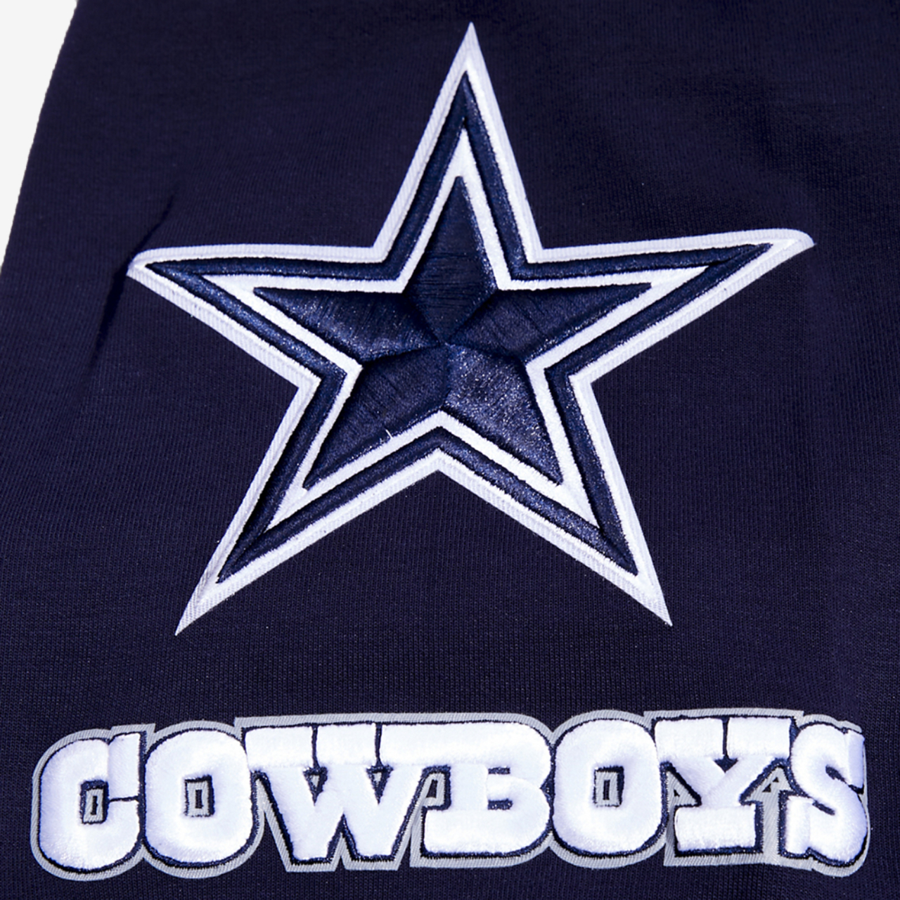 Pro Standard Cowboys Pullover Hoodie Image 6 of 8. Tap to open photo gallery.