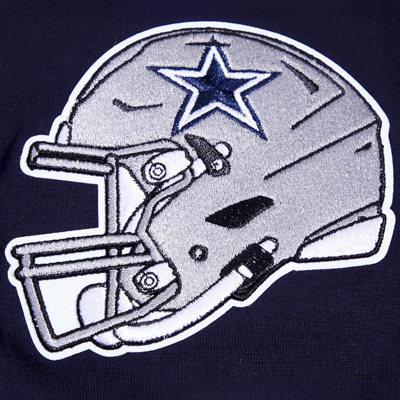 Pro Standard Cowboys Pullover Hoodie Image 7 of 8. Tap to open photo gallery.