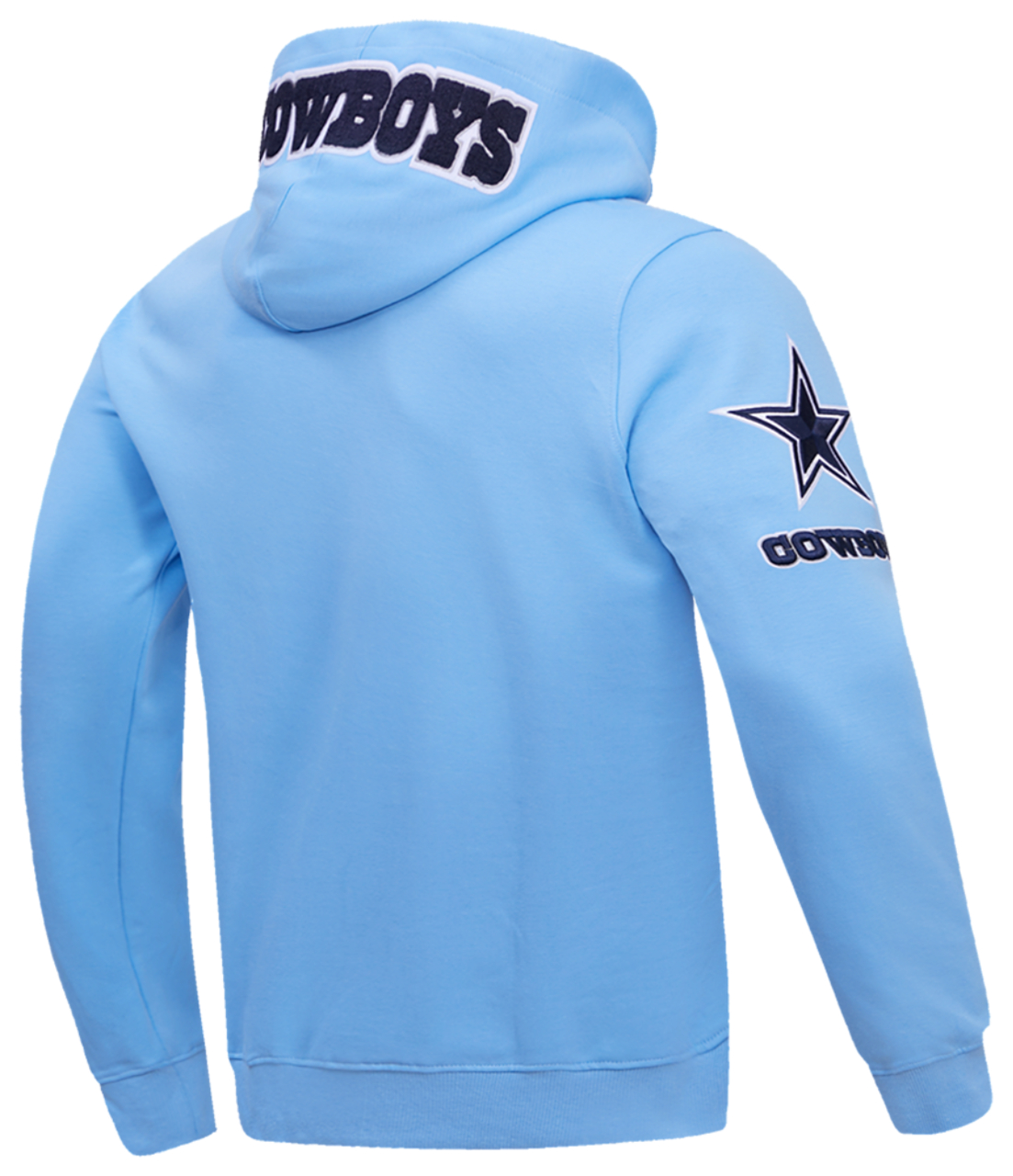 Pro Standard Cowboys Pullover Hoodie Image 4 of 8. Tap to open photo gallery.