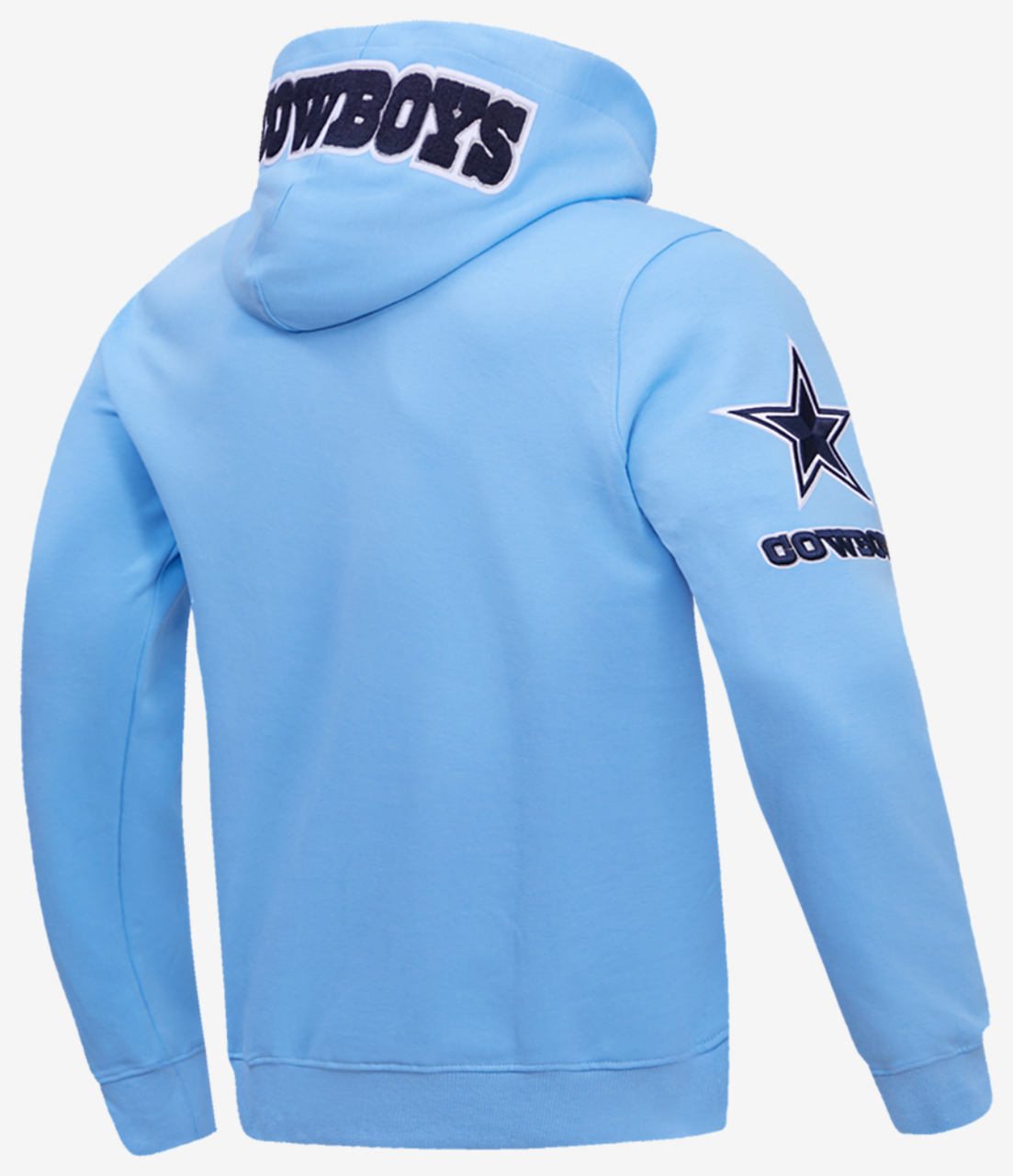 Pro Standard Cowboys Pullover Hoodie Image 4 of 8. Tap to open photo gallery.