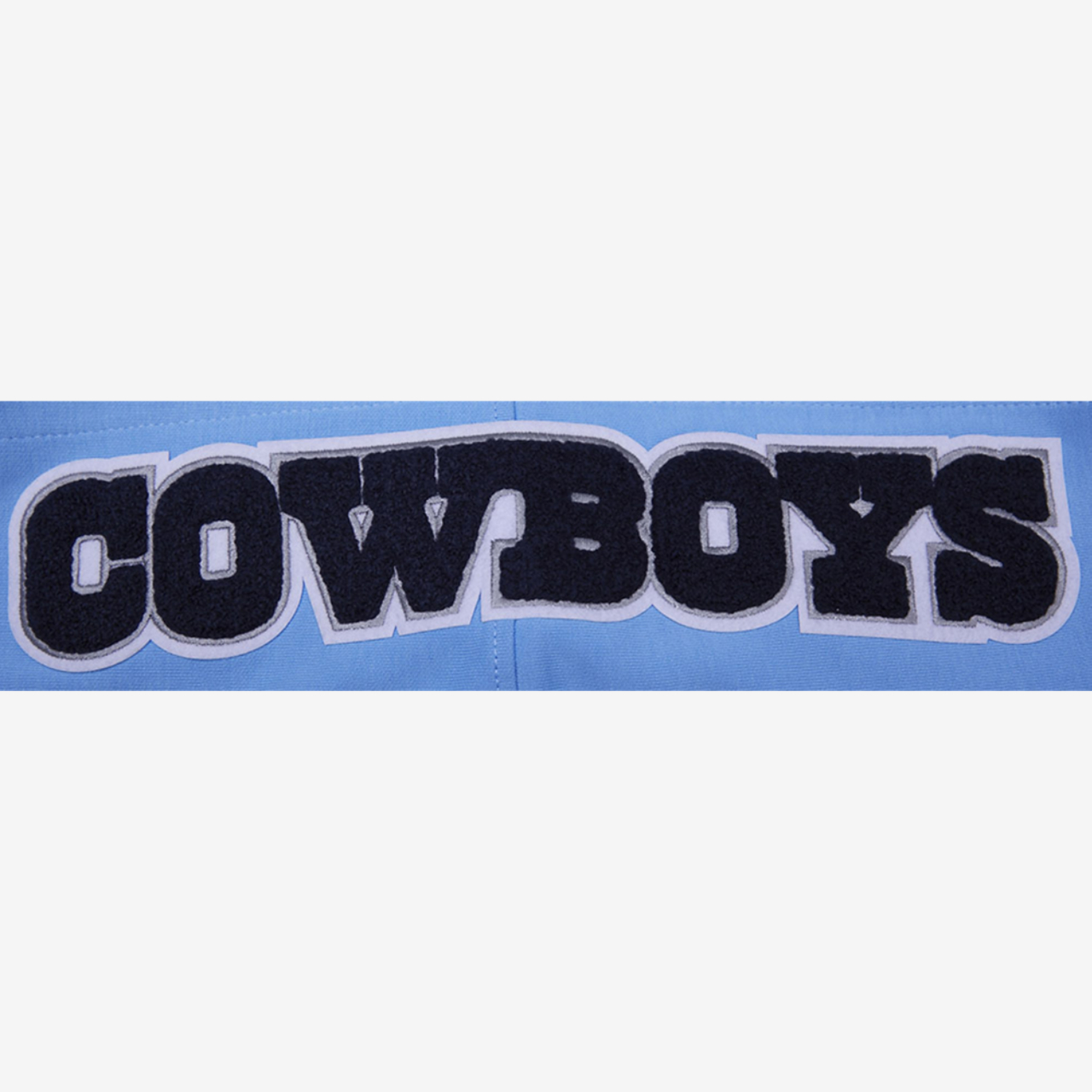 Pro Standard Cowboys Pullover Hoodie Image 5 of 8. Tap to open photo gallery.
