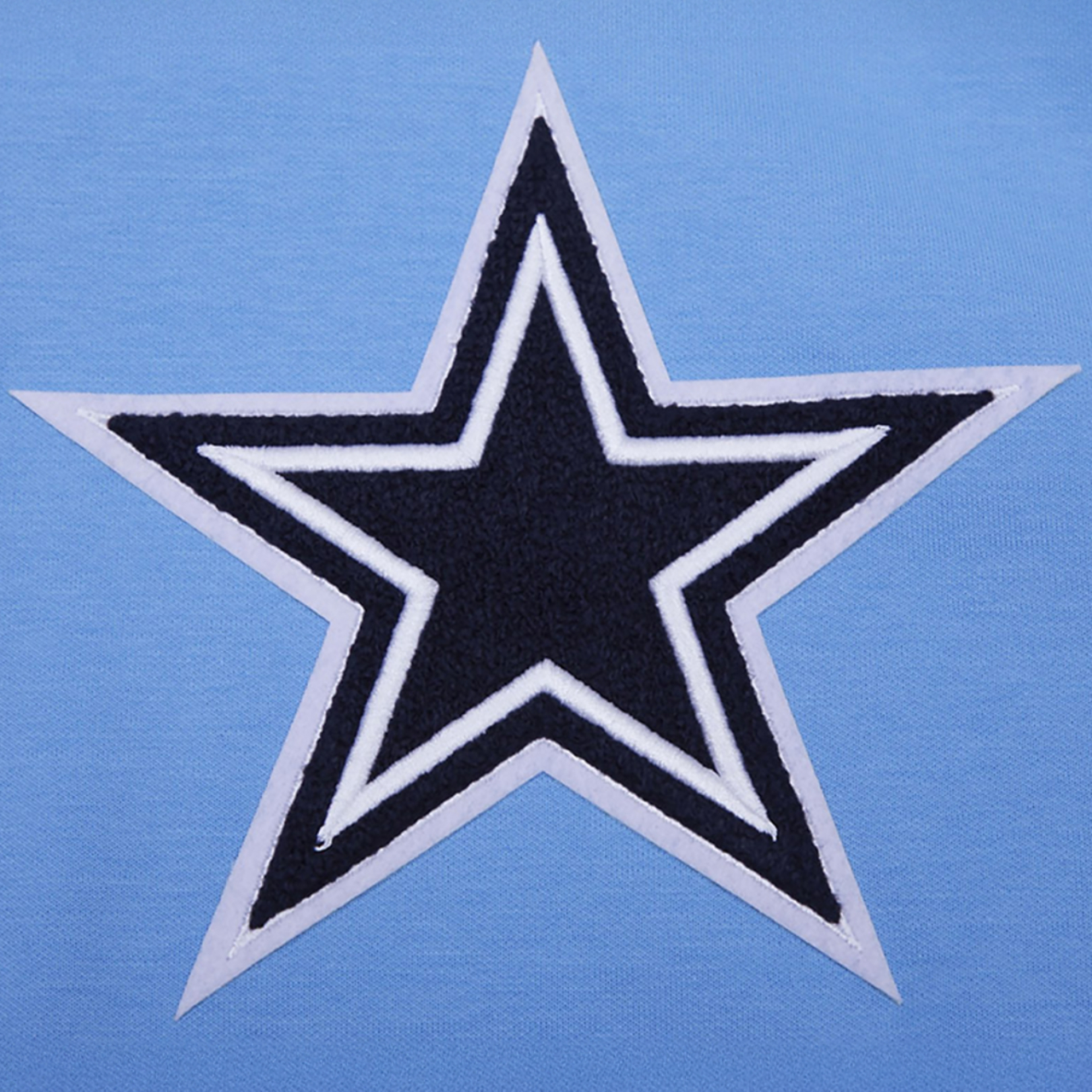 Pro Standard Cowboys Pullover Hoodie Image 6 of 8. Tap to open photo gallery.