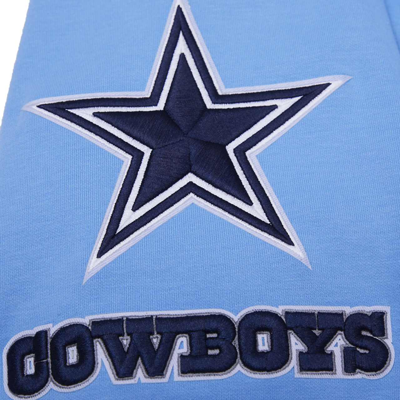 Pro Standard Cowboys Pullover Hoodie Image 7 of 8. Tap to open photo gallery.
