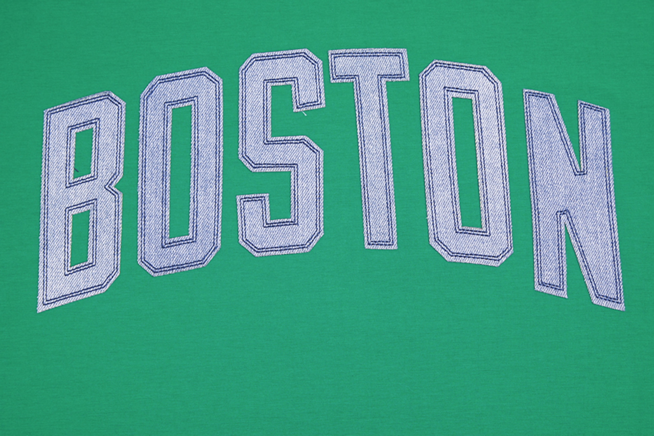Pro Standard Celtics BP T-Shirt Image 5 of 6. Tap to open photo gallery.