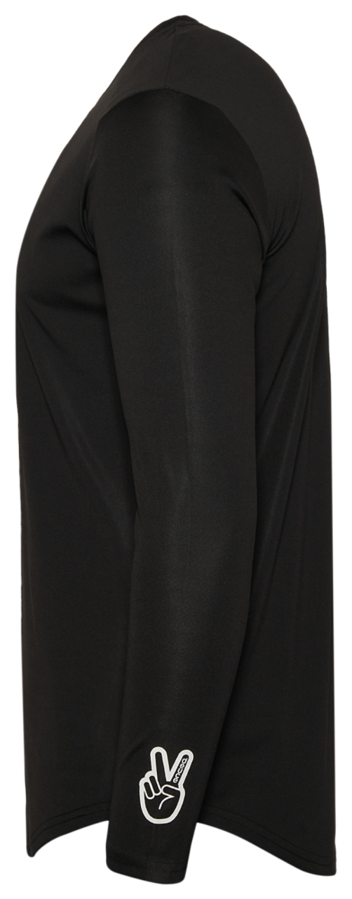 ウェア Deuce One Arm Sleeve Performance Shirt M Deuce One Arm Sleeve Performance Shirt | Black – Deuce Brand