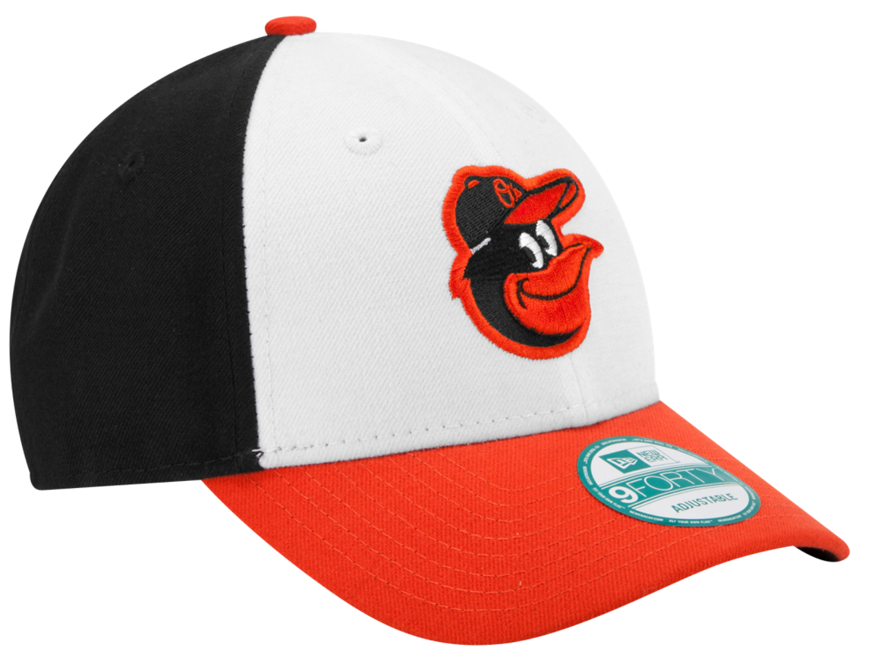 New Era Orioles 9Forty Adjustable Cap Image 3 of 5. Tap to open photo gallery.