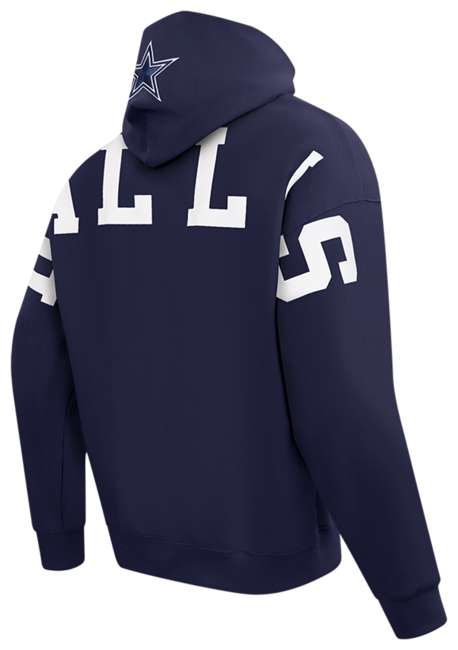 Pro Standard Cowboys Pullover Hoodie Image 4 of 7. Tap to open photo gallery.