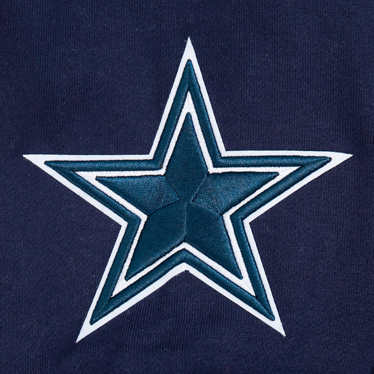 Pro Standard Cowboys Pullover Hoodie Image 6 of 7. Tap to open photo gallery.