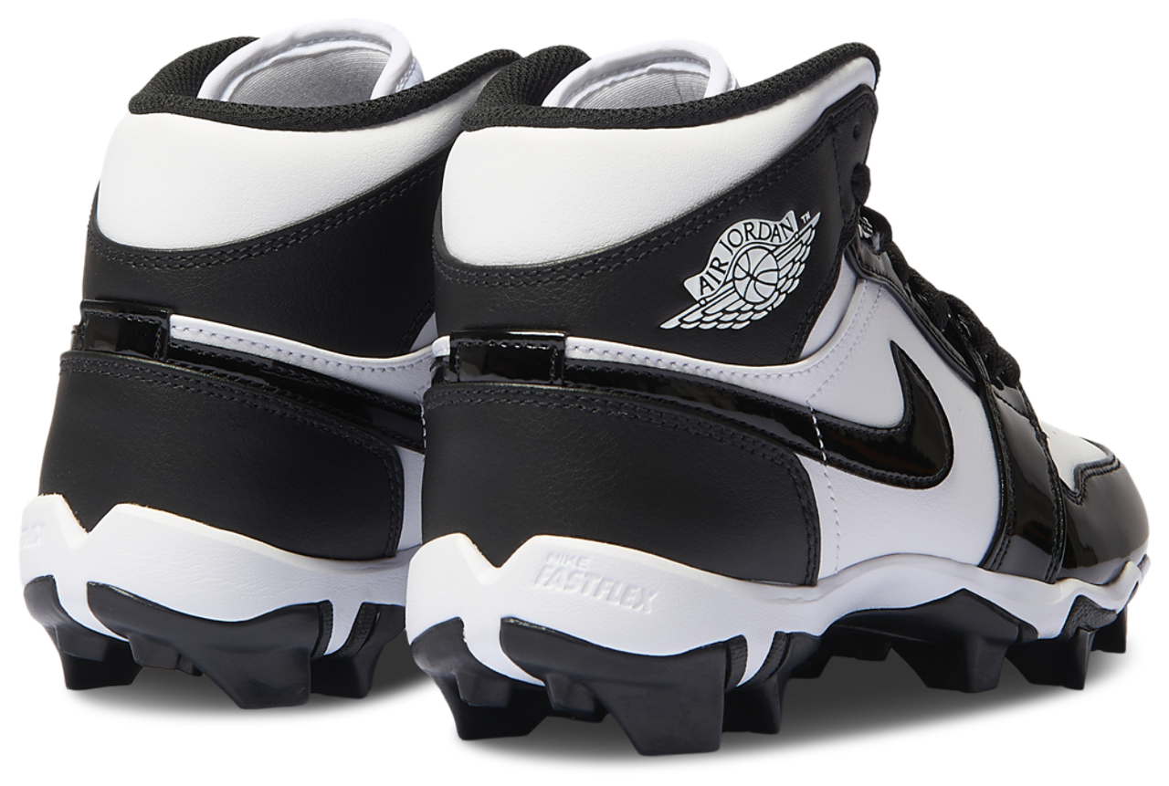 Jordan AJ 1 Mid Cleats  Image 3 of 5. Tap to open photo gallery.