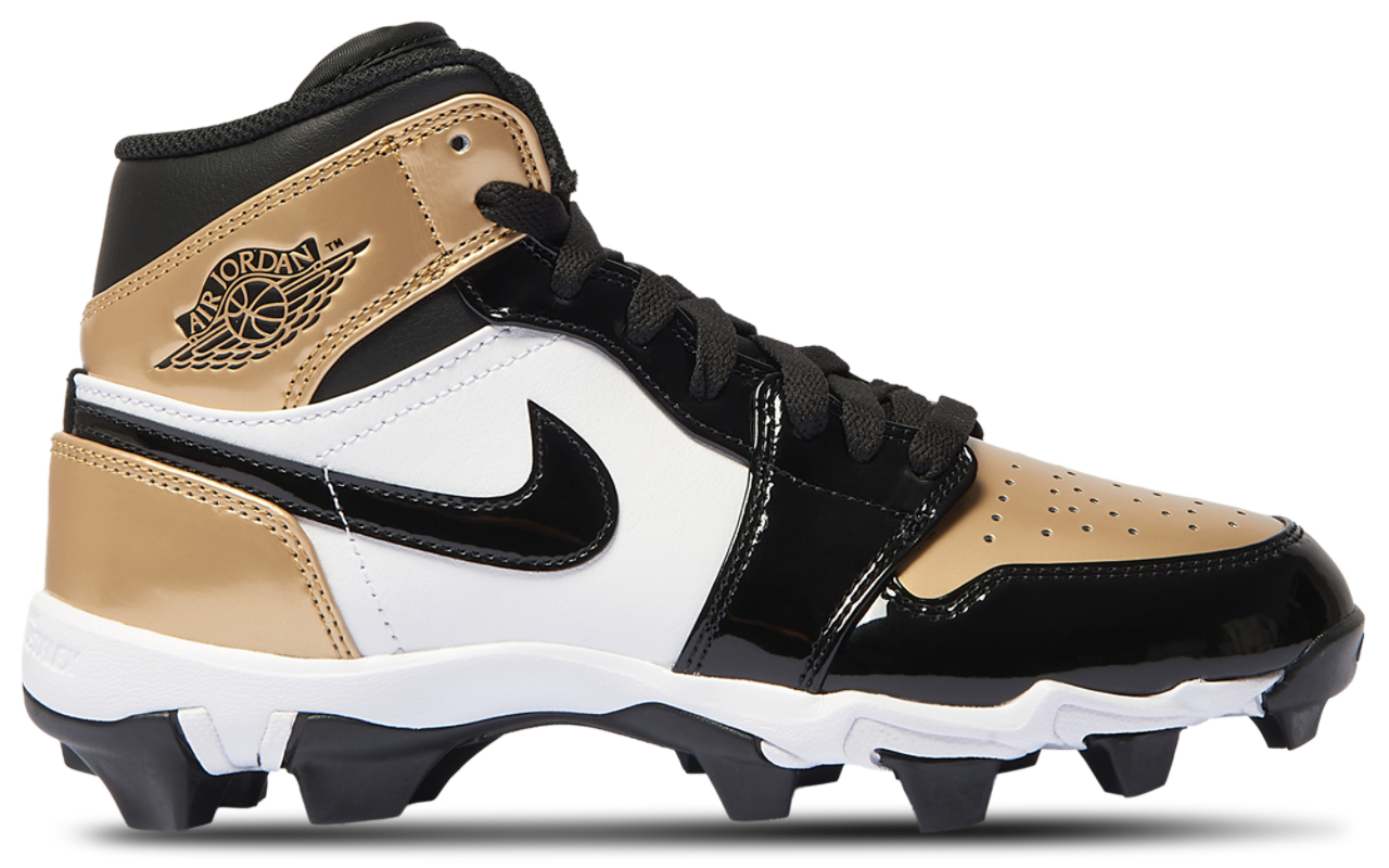 Jordan AJ 1 Mid Cleats  Image 1 of 5. Tap to open photo gallery.