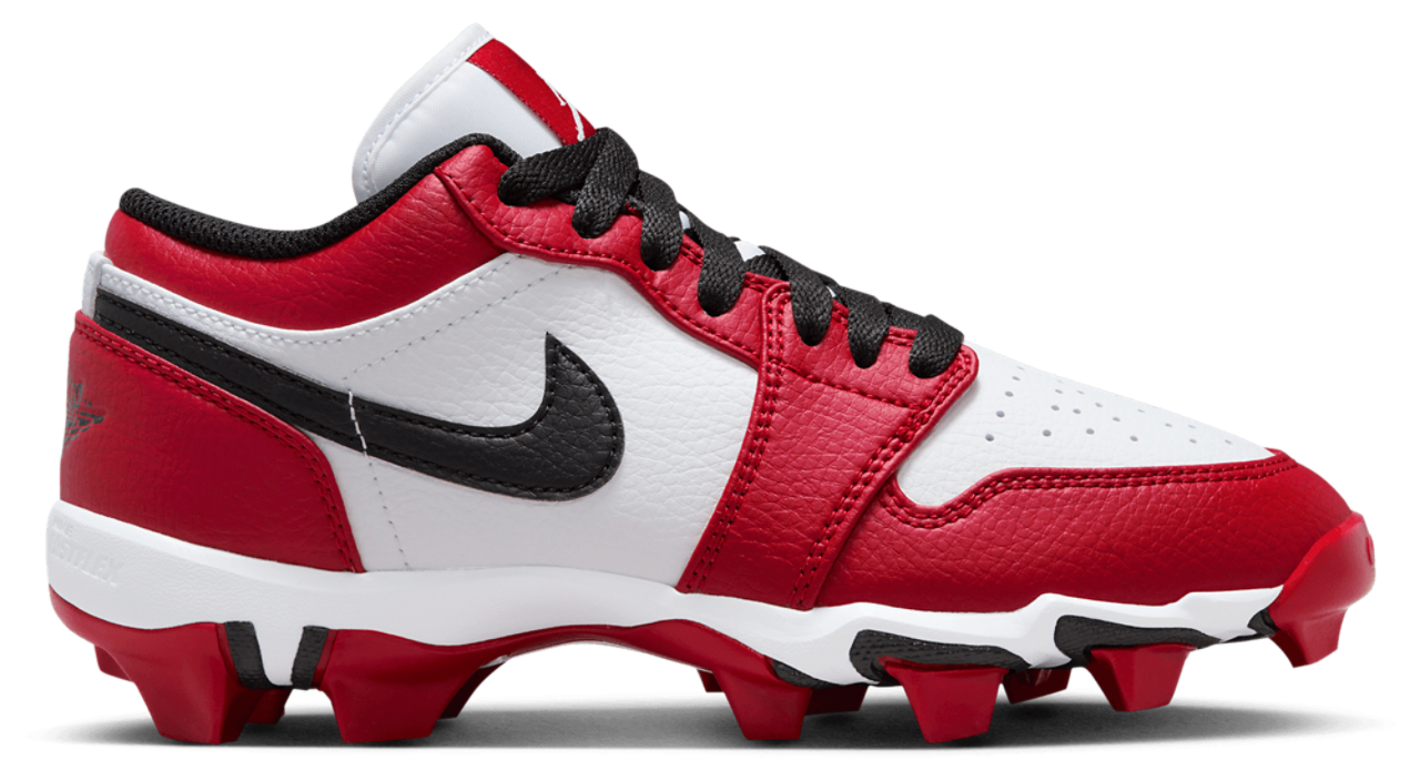 Jordan AJ 1 Low Cleats  Image 1 of 6. Tap to open photo gallery.