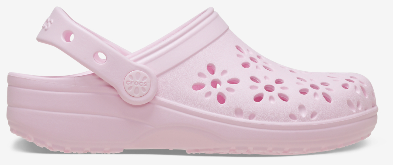 Crocs Floral Cutout Clogs Image 1 of 5. Tap to open photo gallery.