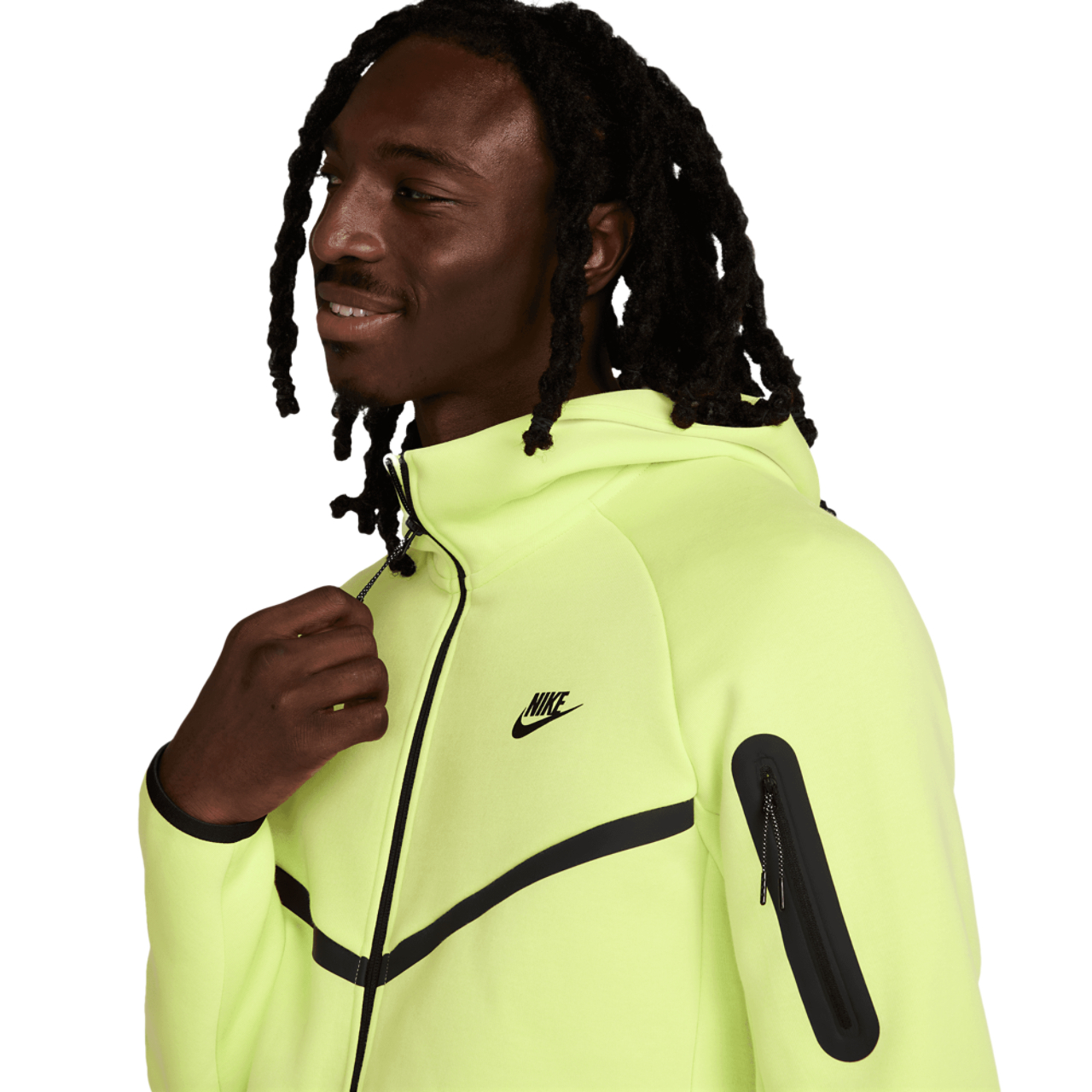 Nike Tech Fleece Full-Zip Windrunner Hoodie  Image 3 of 11. Tap to open photo gallery.