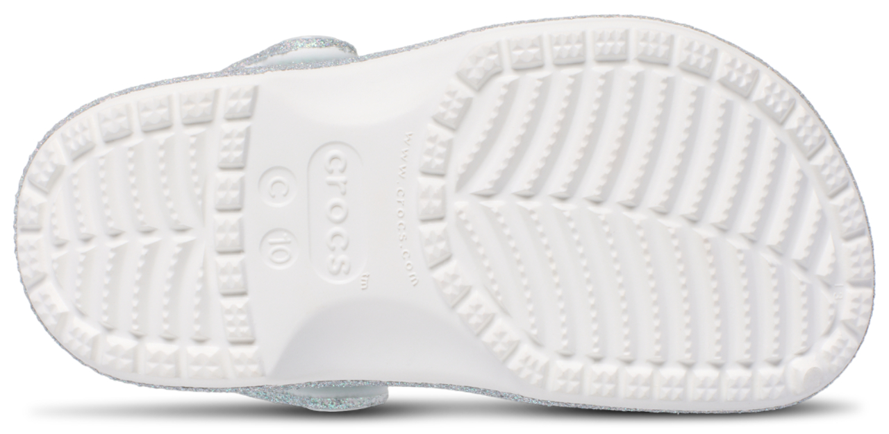 Crocs Classic Iridescent Glitter Clogs Image 4 of 4. Tap to open photo gallery.