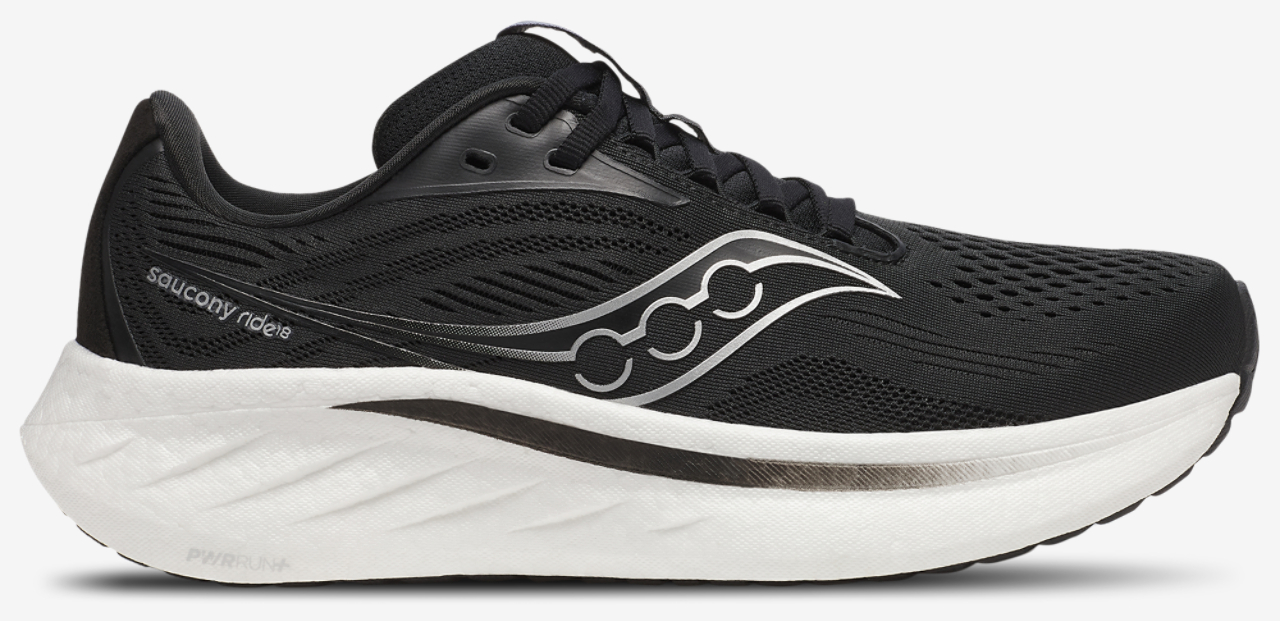 Saucony Ride 18 Image 1 of 3. Tap to open photo gallery.