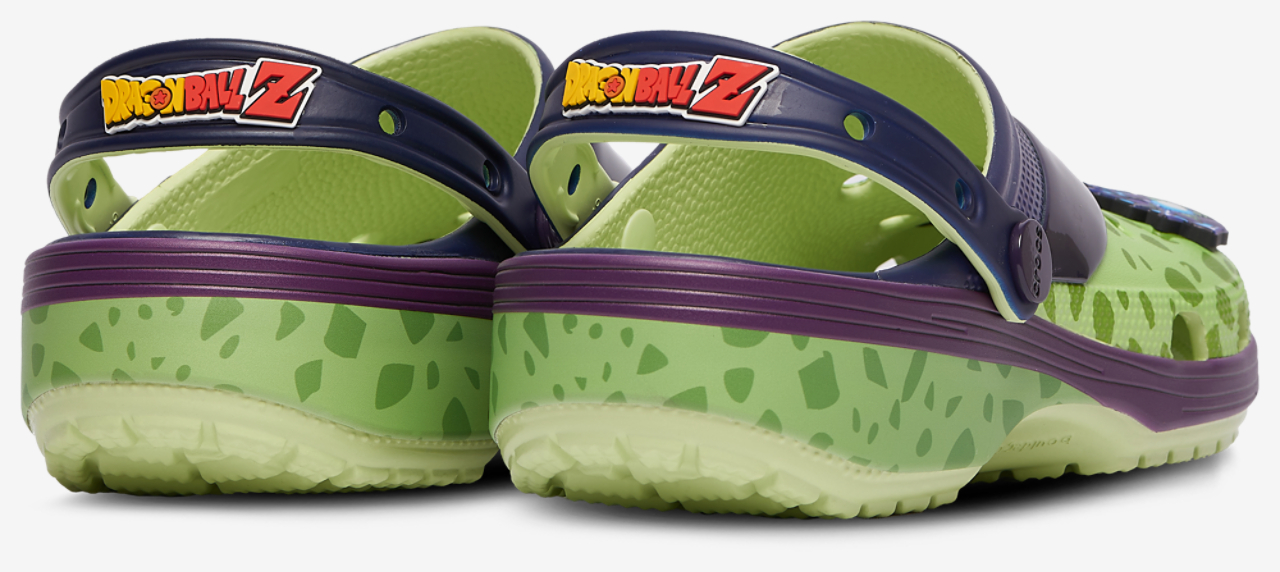 Crocs Classic Clogs Dragon Ball Z Cell Image 6 of 7. Tap to open photo gallery.