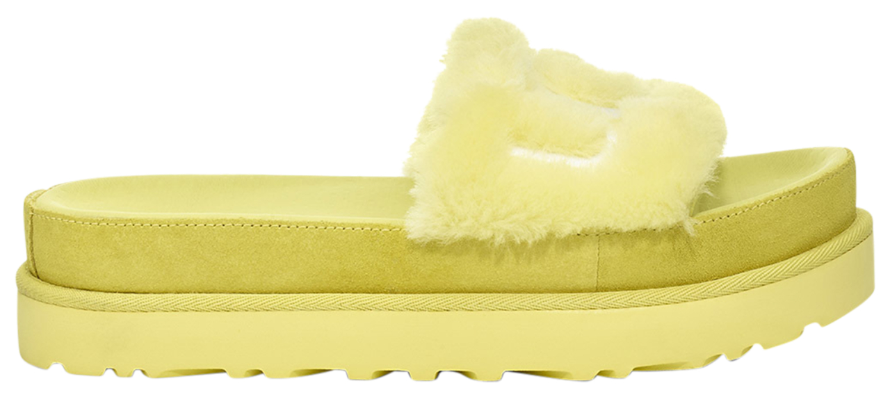UGG Laton Fur Slide Image 1 of 1. Tap to open photo gallery.