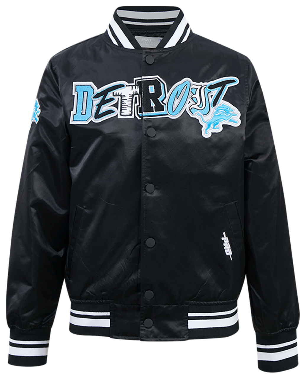 Pro Standard Lions Satin Jacket Image 1 of 6. Tap to open photo gallery.