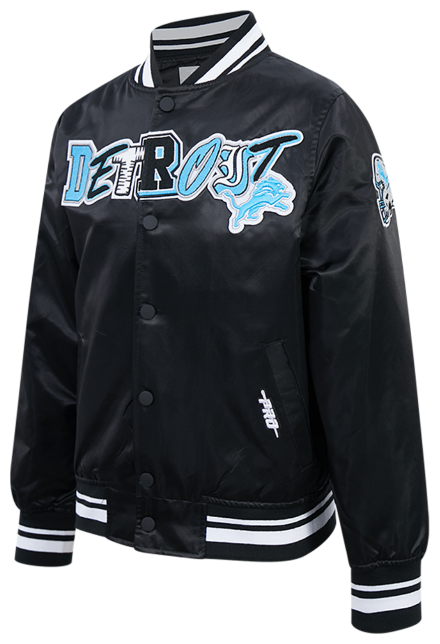 Pro Standard Lions Satin Jacket Image 3 of 6. Tap to open photo gallery.