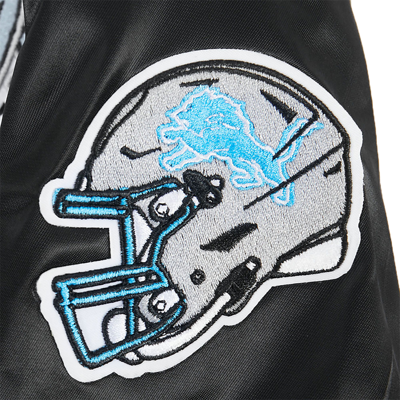 Pro Standard Lions Satin Jacket Image 5 of 6. Tap to open photo gallery.